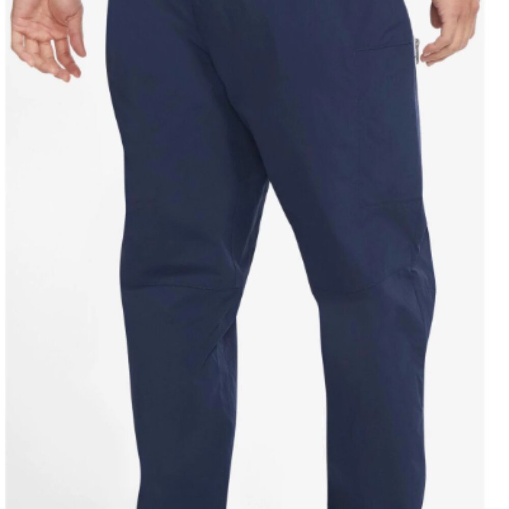 Nike Utility Pants Mens 34 Inch Waist Midnight Navy Blue - Picture 2 of 4